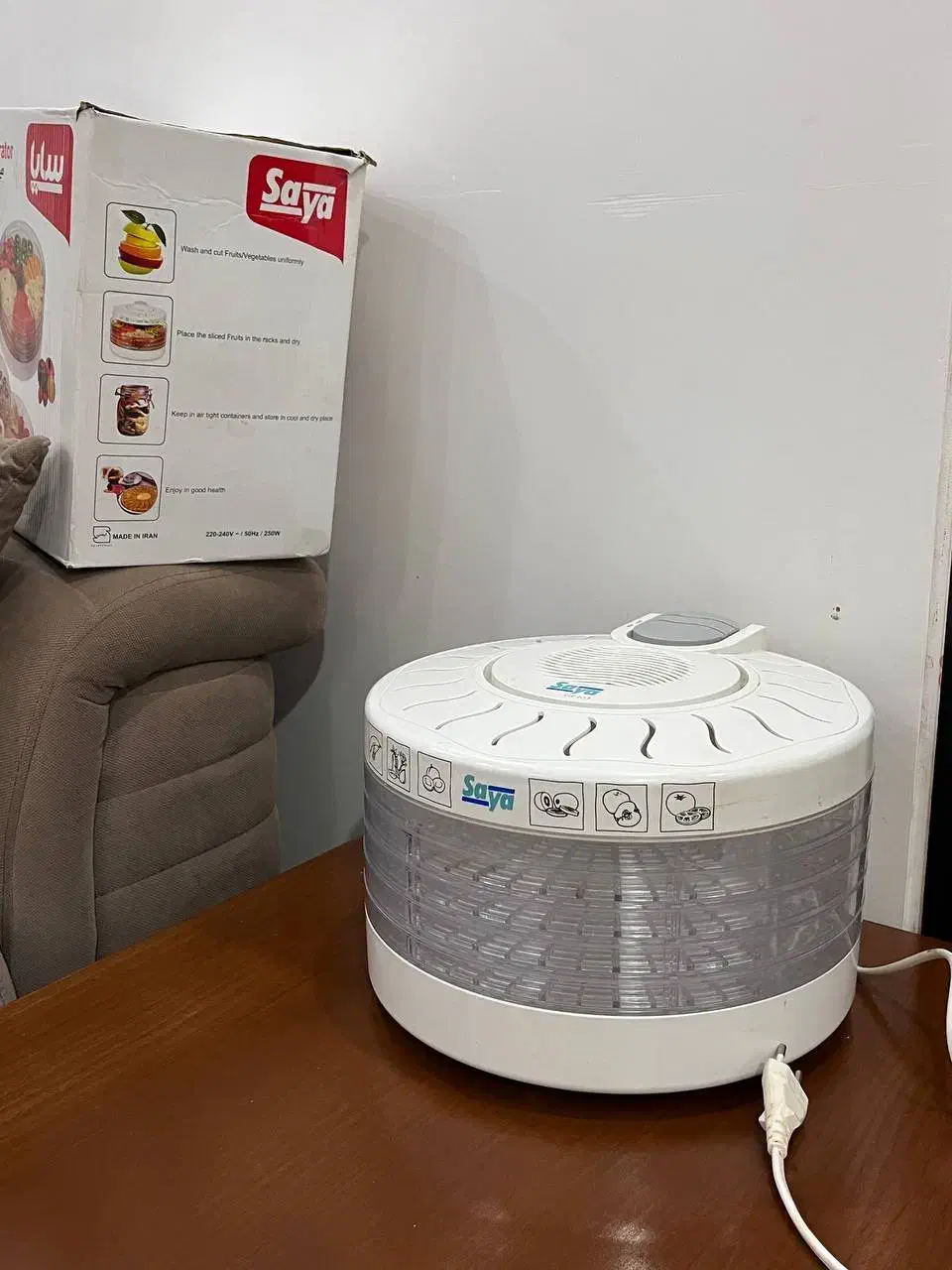 خشک کن میوه وسبزی سالم وتمیز،درحدنو|سایر لوازم برقی|لشت نشا, |دیوار