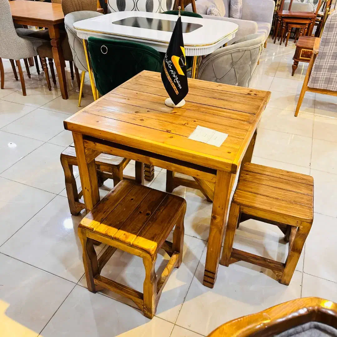 ناهارخوری سنتی چوبی در زرین کالا|میز و صندلی غذاخوری|یاسوج, |دیوار