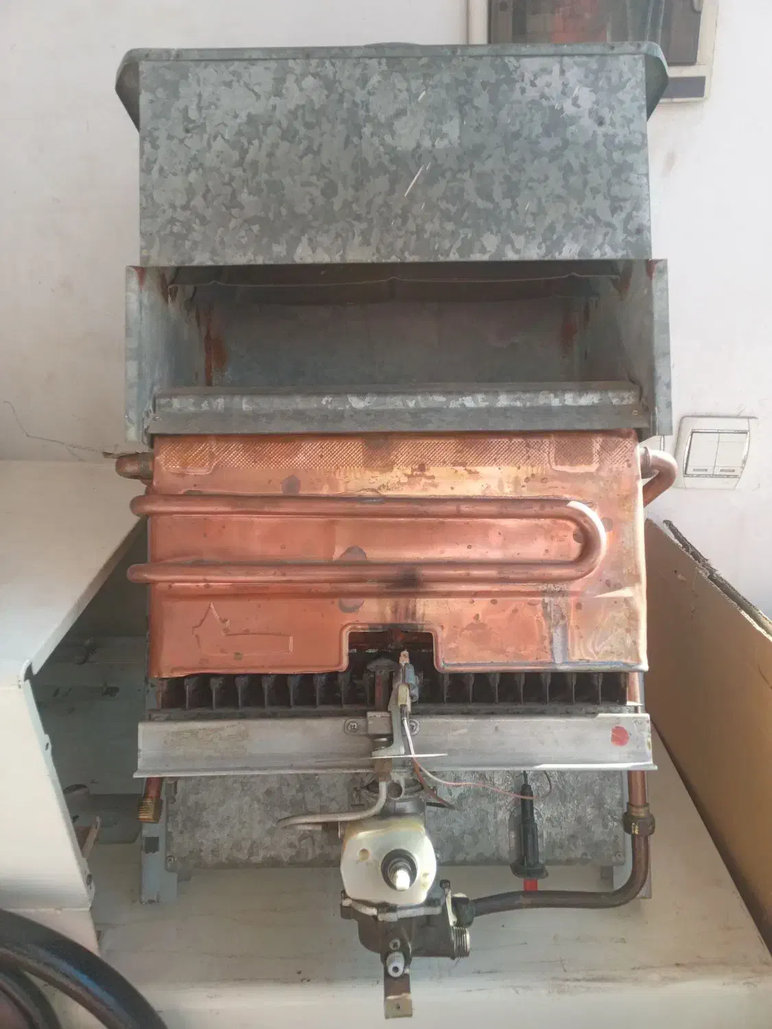 آبگرمکن b ۱۸ بامبدل نو|آبگرمکن، پکیج، شوفاژ|اردبیل, |دیوار