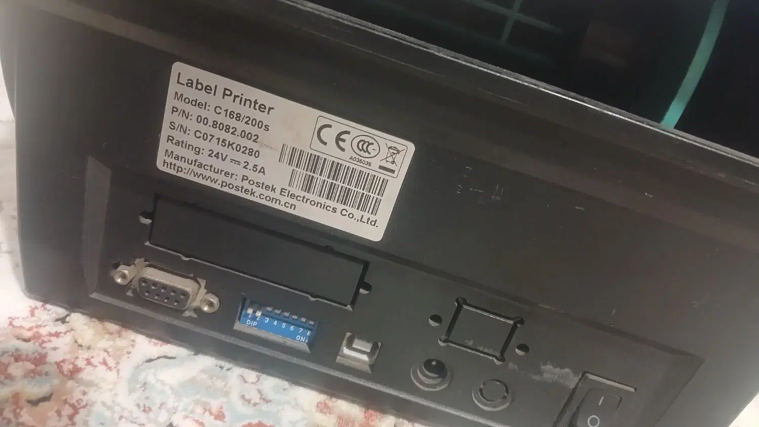 پرینتر پوستک c168/200s|پرینتر، اسکنر، کپی، فکس|تهران, فلاح|دیوار