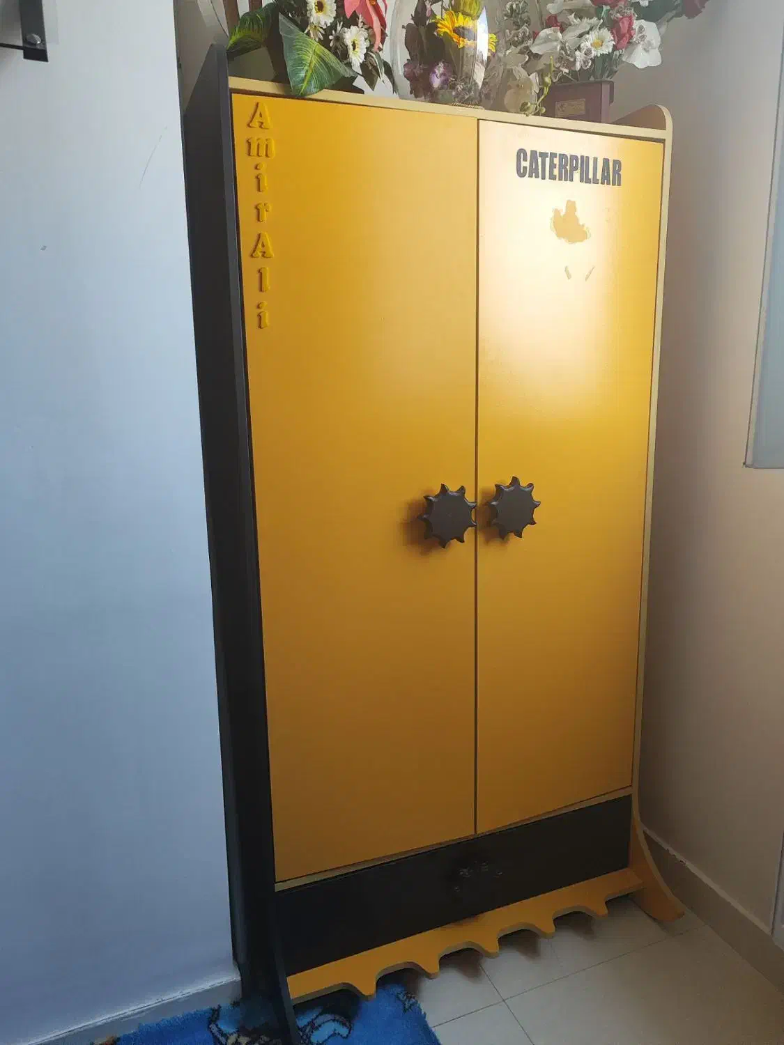 سرویس خواب برند کاترپیلار|تخت و سرویس خواب|رباط‌کریم, رباط‌کریم|دیوار