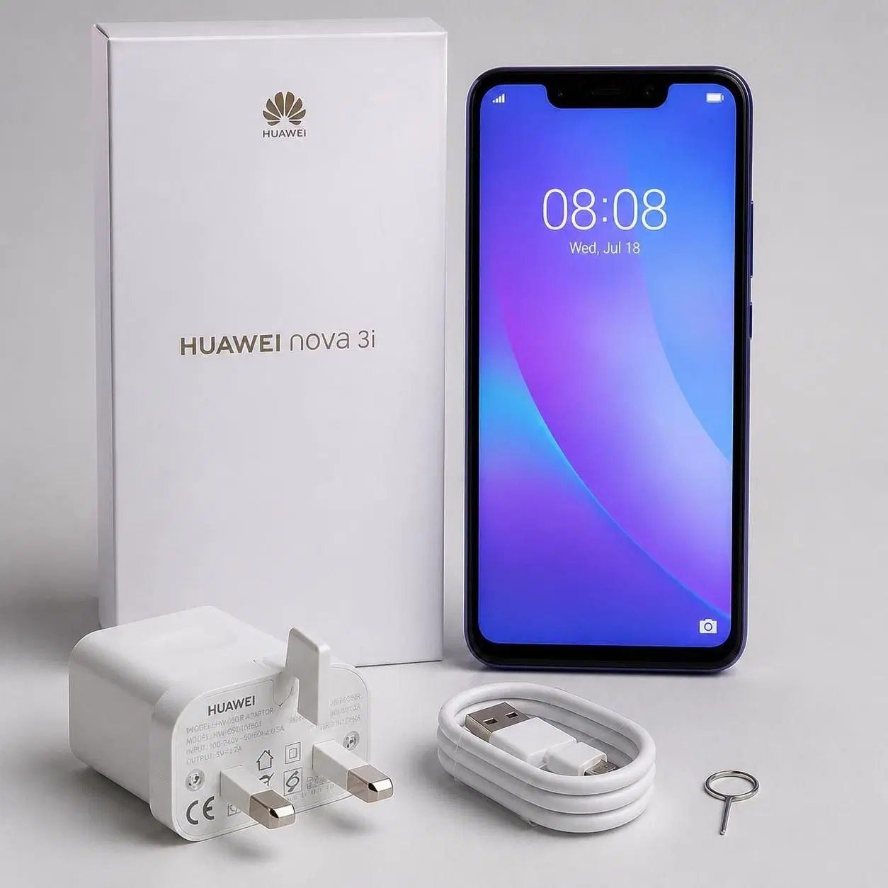 HUAWEI Nova 3i 128+4 (فوری+گوشی نو آکبند با لوازم)|موبایل|شیراز, فرهنگیان|دیوار