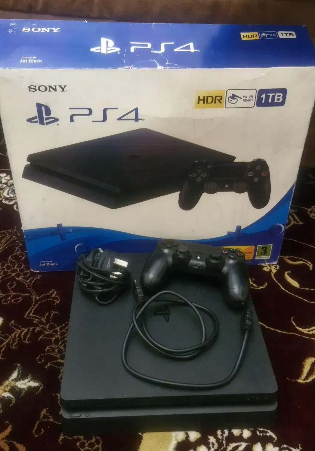 slim ps4 یه ترا تک دسته|کنسول، بازی ویدئویی و آنلاین|قزوین, |دیوار