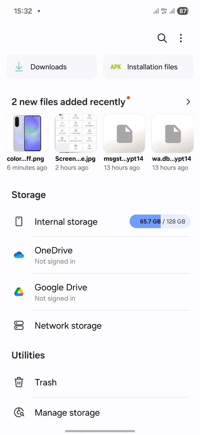گوشی a36 128 در حد|موبایل|تهران, خاک سفید|دیوار