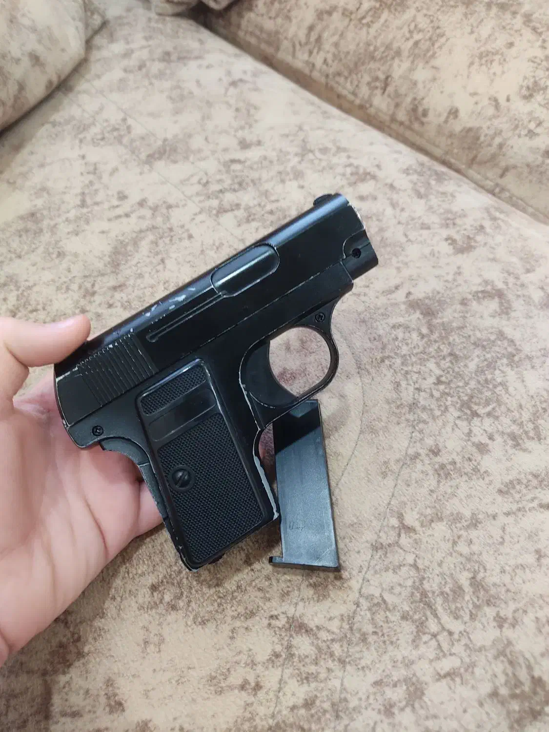 تفنگ اسباب بازی فلزی ساچمه ای|اسباب‌بازی بچه|کرج, شهرک فهمیده|دیوار