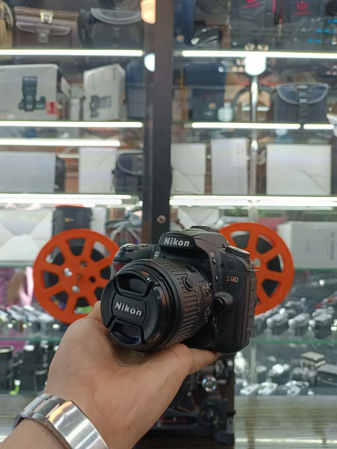 Nikon D90 lens 18-55|دوربین عکاسی و فیلمبرداری|تهران, پامنار|دیوار