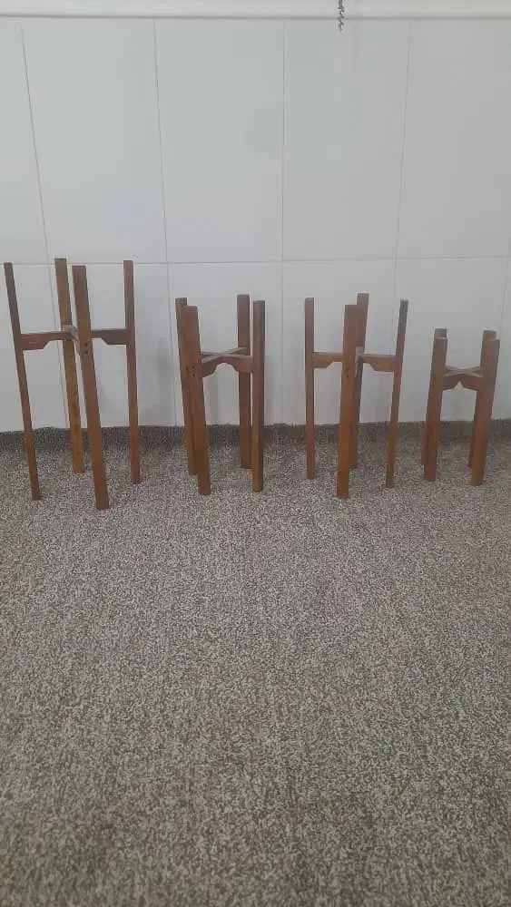 صندلی چوبی.استند.جا ادویه ای|میز و صندلی غذاخوری|برازجان, |دیوار