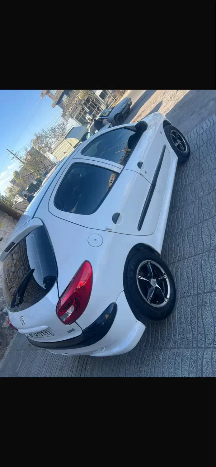 ۲۰۶تیپ ۲مدل۹۸دولکه رنگ|خودرو سواری و وانت|مشگین شهر, |دیوار