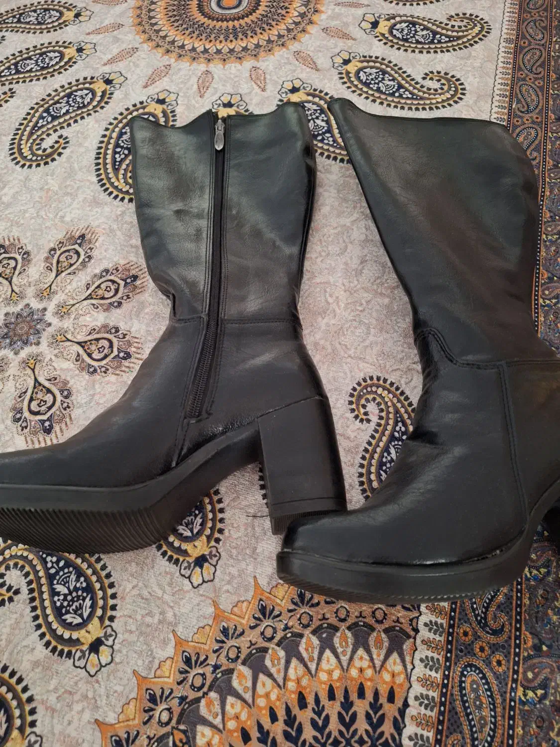 بوت بلند چرم طبیعی|کیف، کفش، کمربند|نوشهر, |دیوار