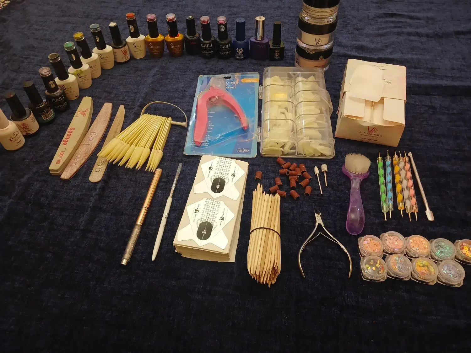 لوازم کاشت ناخن بهترین مارک|آرایشی، بهداشتی، درمانی|گوراب زرمیخ, |دیوار