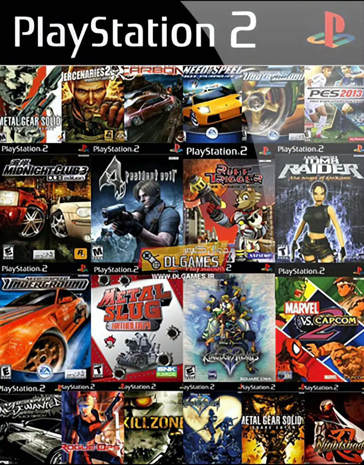 نصب بازی پلی استیشن۲ سونی۲ ps2  روی فلش|کنسول، بازی ویدئویی و آنلاین|قم, سراجه (۱۵ خرداد)|دیوار