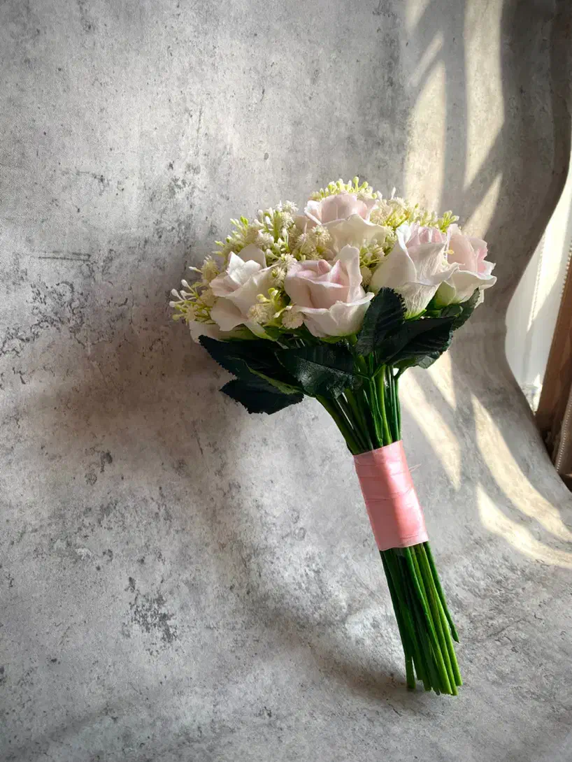 دسته گل رز با خمیر انعطاف پذیر|گل مصنوعی|شیراز, شهدای شهرک سعدی|دیوار