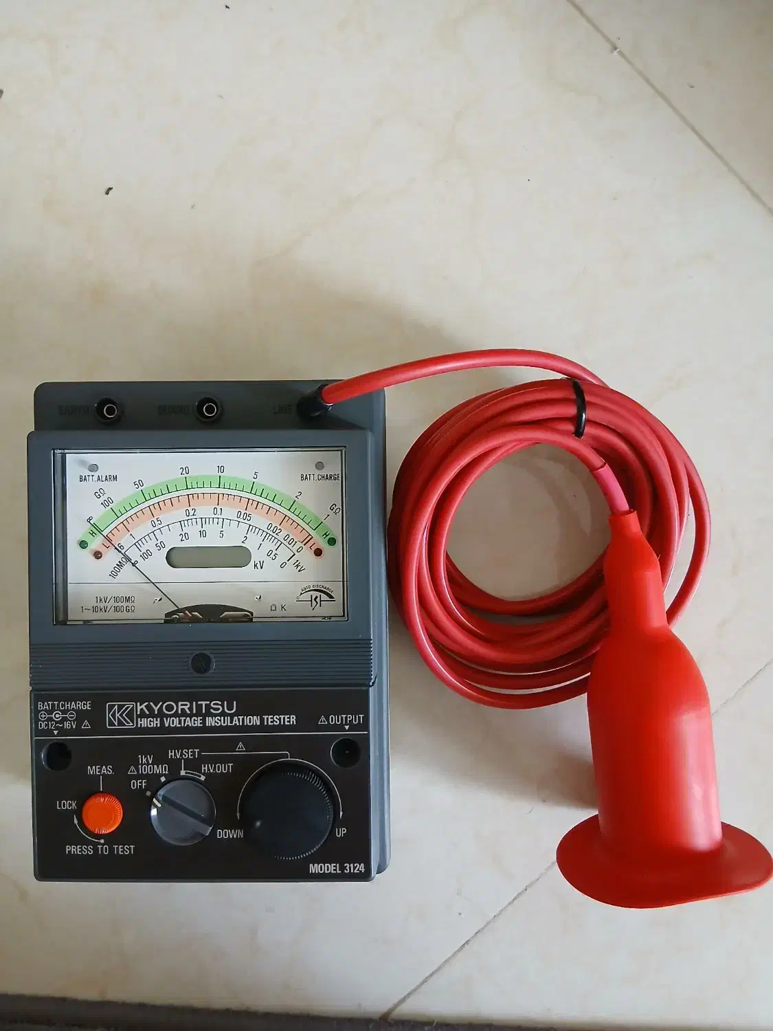 میگر 3124 مقاومت عایقی کیوریتسو ژاپن 10KV|ابزارآلات|تهران, امامت|دیوار