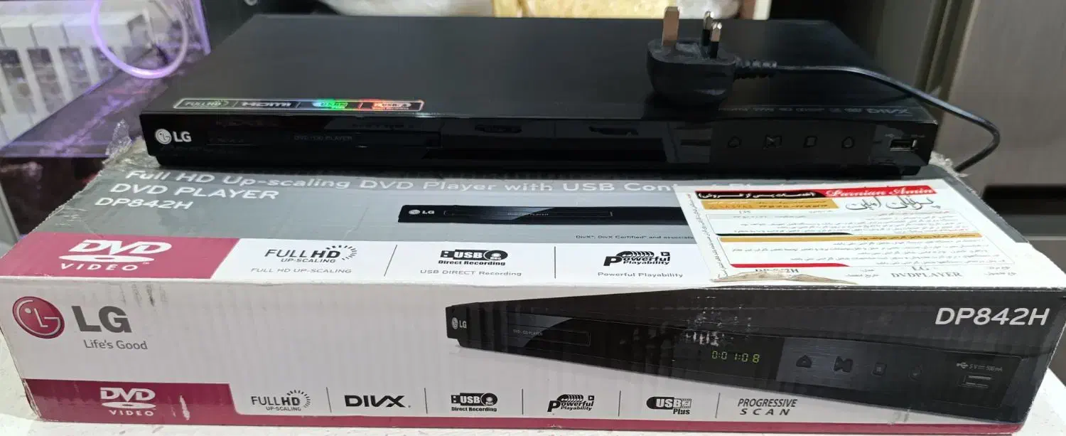 دستگاه دی وی دی ال جی|پخشکننده DVD و ویدیو|تهران, یاخجی آباد|دیوار