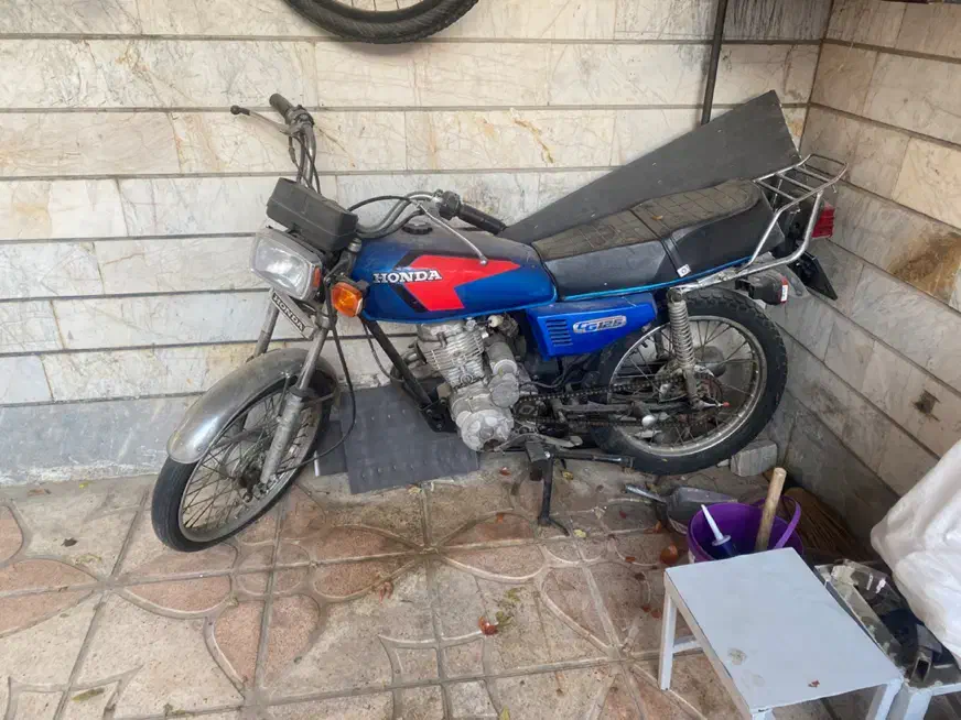 موتور مزایده استارتی|موتورسیکلت|قزوین, |دیوار