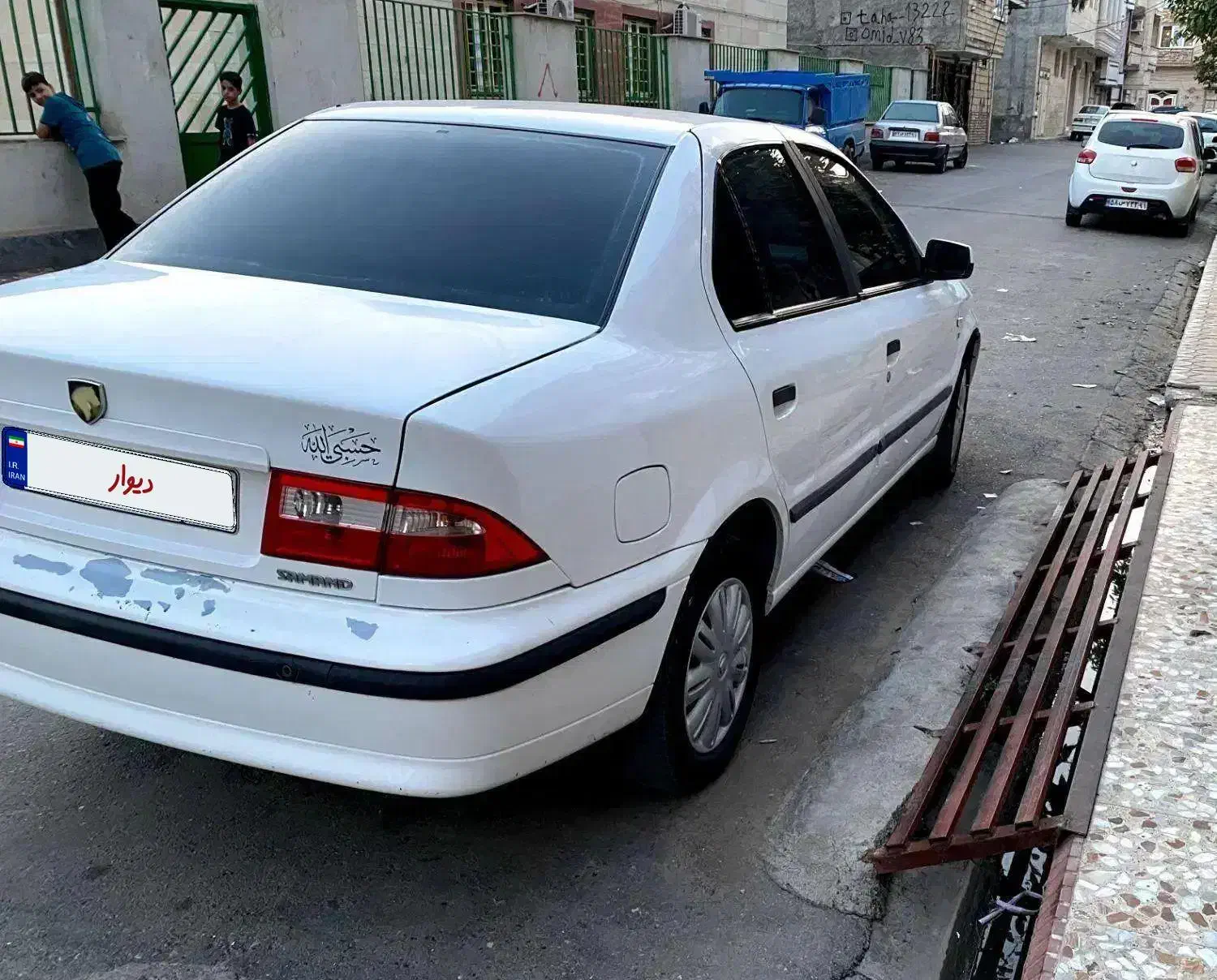 سمند ef7 دوگانه سفید مدل 95|خودرو سواری و وانت|پارس‌آباد, |دیوار