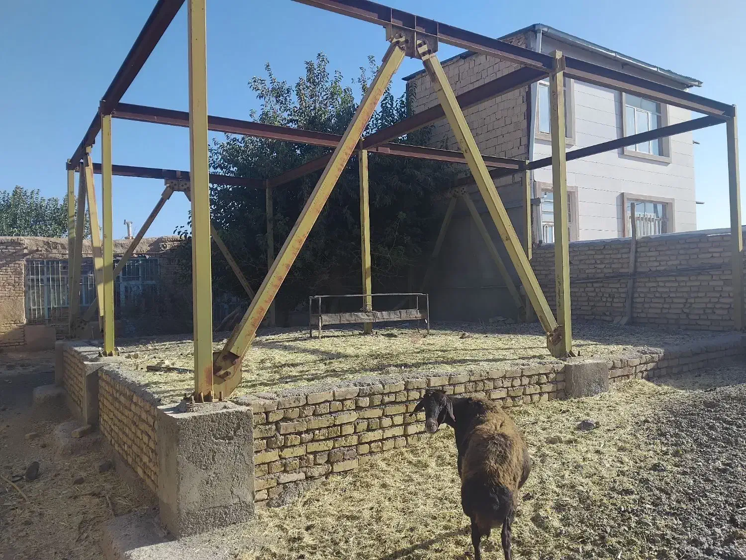 اهن|مصالح و تجهیزات ساختمان|زاوه, |دیوار