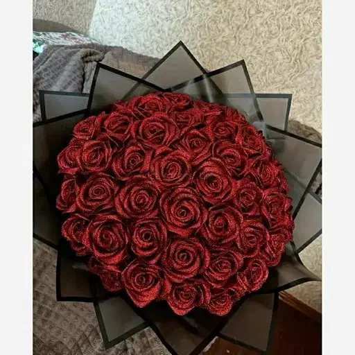 دسته گل روبانی|گل مصنوعی|گرگان, |دیوار