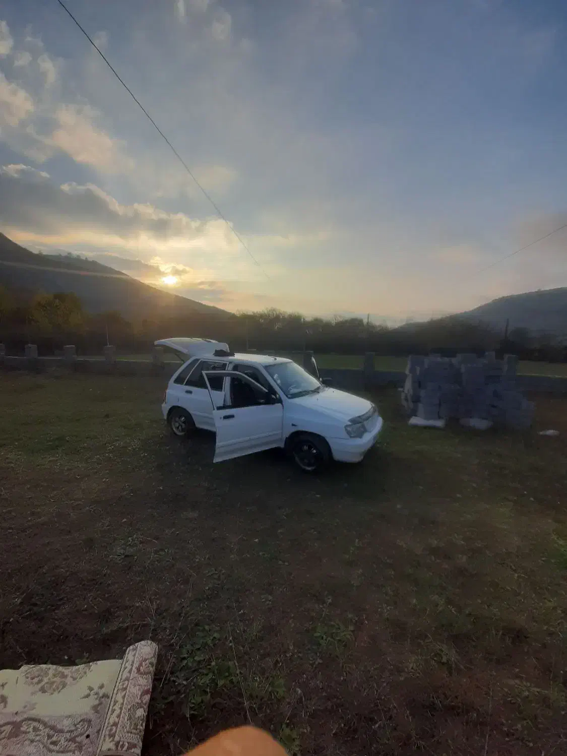 ۱۱۱ مدل۹۵ دو گلگیر رنگ ۱۴۰|خودرو سواری و وانت|چالوس, |دیوار