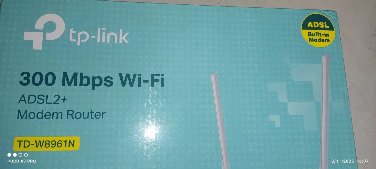 مودم  TP-Link..+ADSL|مودم و تجهیزات شبکه|کرج, حصارک بالا|دیوار