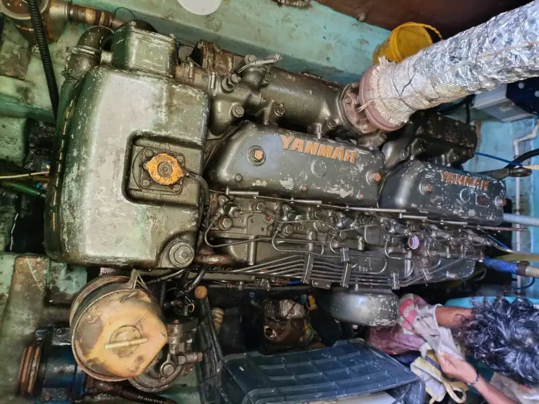 بچه لنج موتور 165یانمار با گول و مجوز105 فعال قشم|قایق و سایر وسایل نقلیه|قشم, |دیوار