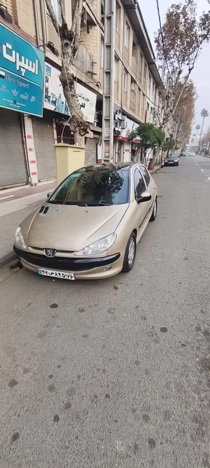 پژو206مدل83 شاسی سالم|خودرو سواری و وانت|لنگرود, |دیوار