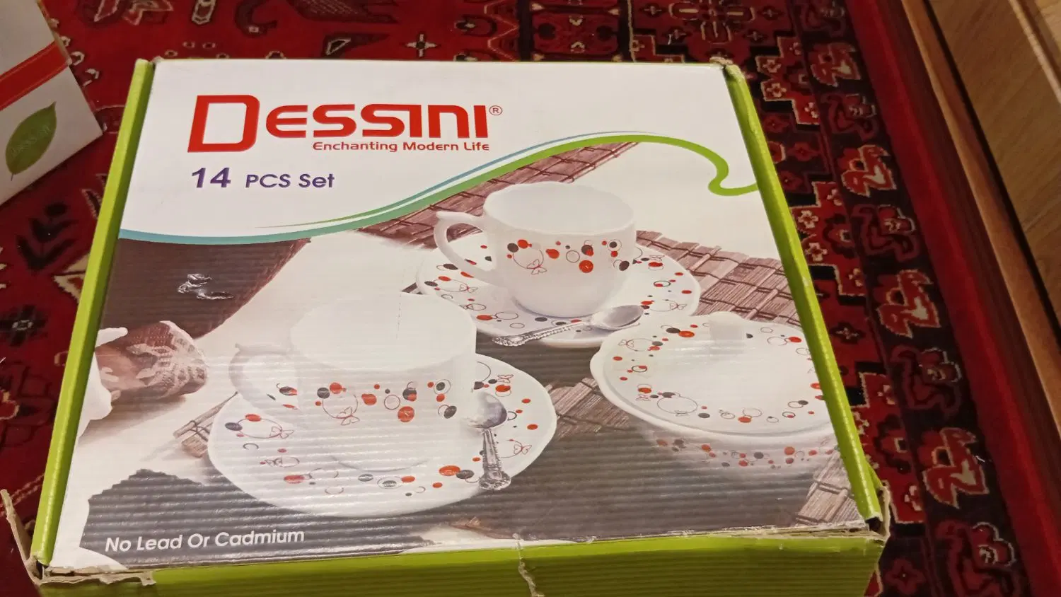 فنجان و نعلبکی و قندان ارکوپال مارک دسینی|ظروف سرو و پذیرایی|تهران, مختاری|دیوار