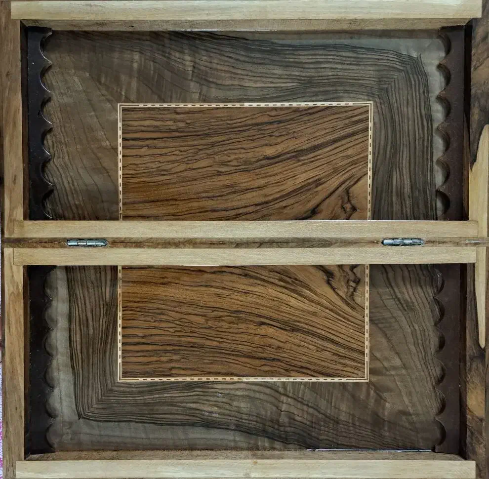 تخته نرد ریشه چوب گردو|کلکسیون و سرگرمی|اصفهان, شهید رجایی|دیوار