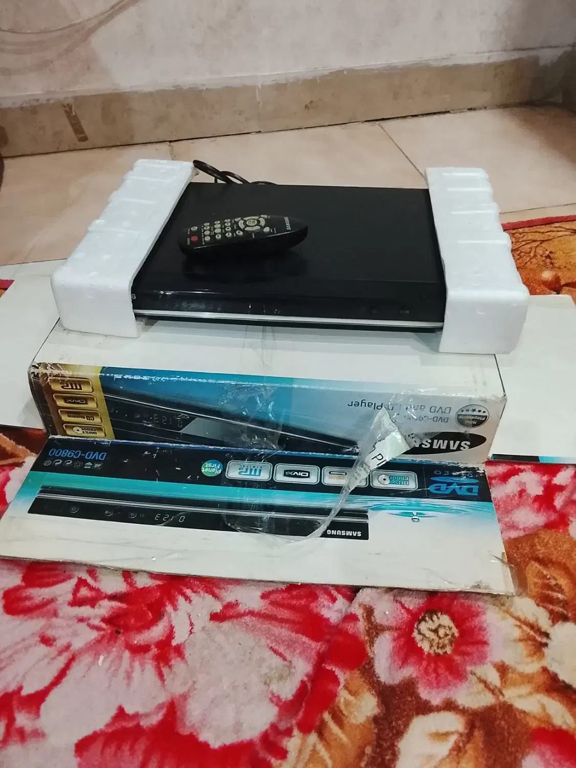 دی وی دی سالم.لنزش نیاز به سرویس داره|پخش‌کننده DVD و ویدیو|تهران, یاخجی آباد|دیوار