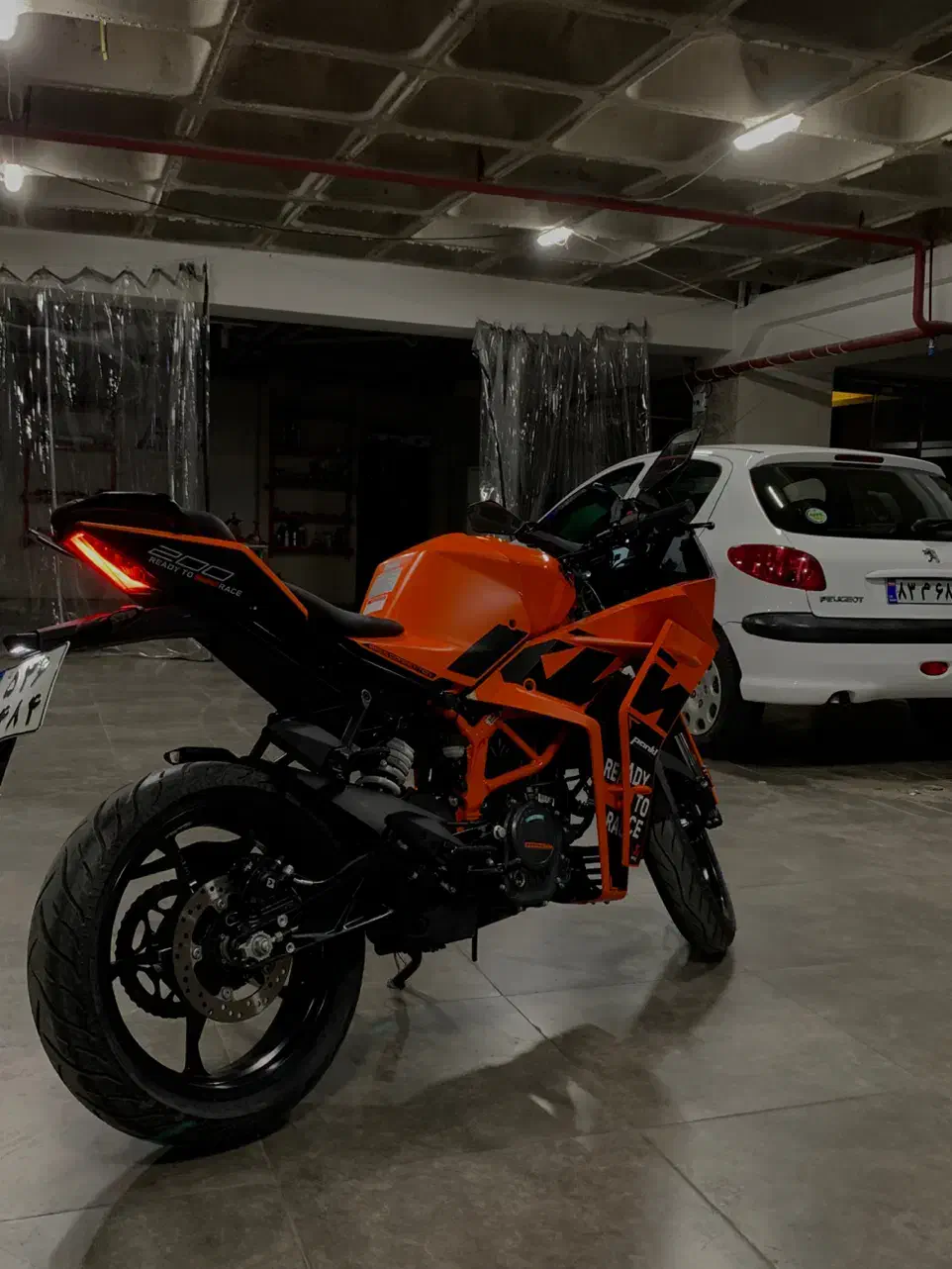 Ktm rc200|موتورسیکلت|قزوین, |دیوار