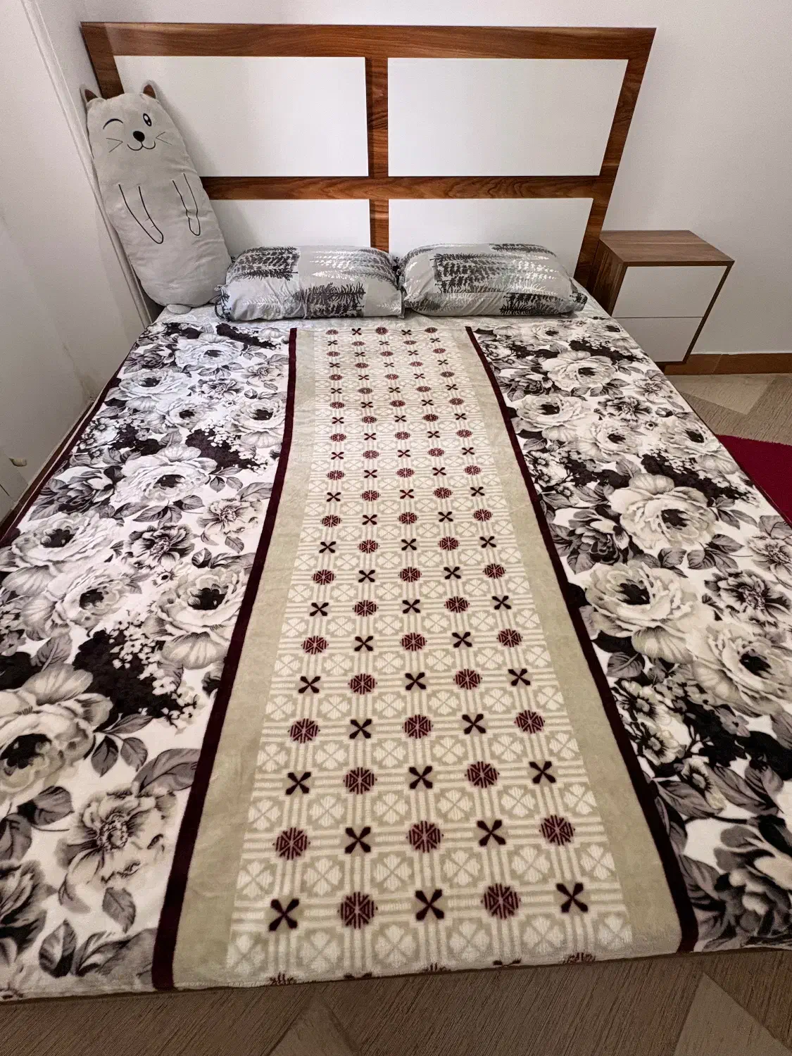 فروش سرویس خواب mdf نو به علت مهاجرت|تخت و سرویس خواب|رشت, اسماعیل آباد|دیوار