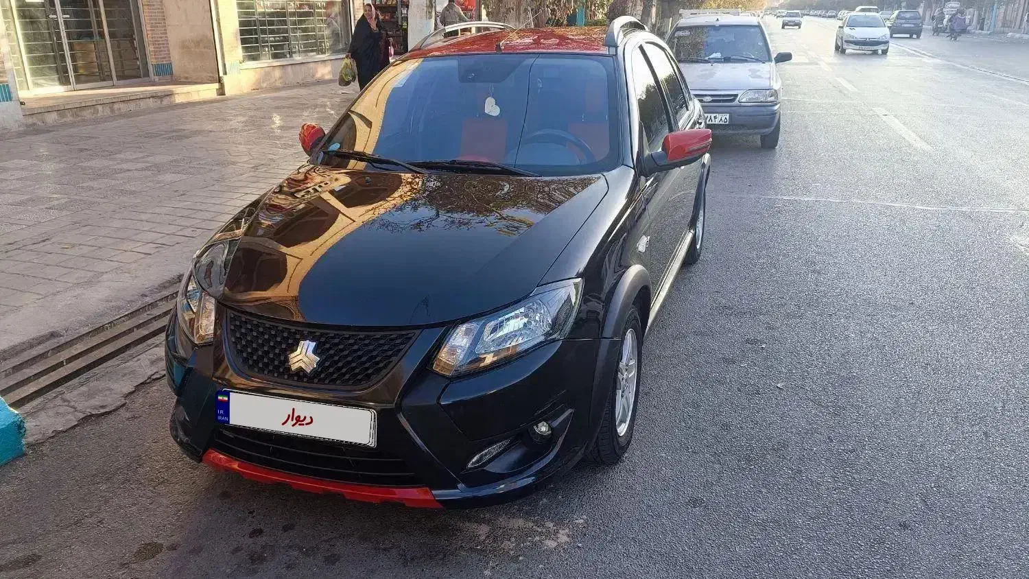 کوییک gxrl  مشکی قرمز|خودرو سواری و وانت|یزد, |دیوار