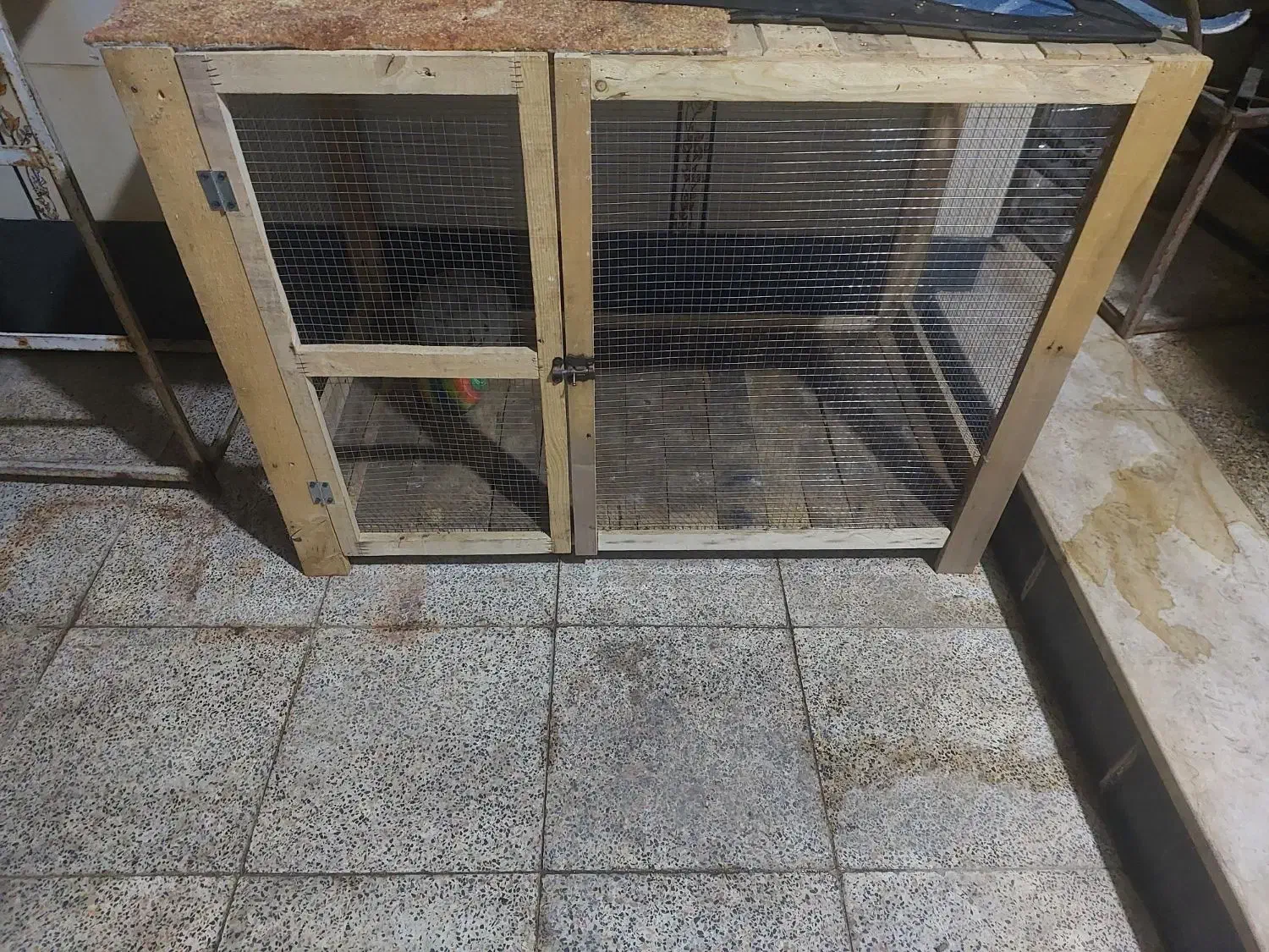 قفس پرنده بدونه زدگی تمیز یک ماهه خریدم|لوازم جانبی حیوانات|اهواز, پادادشهر|دیوار