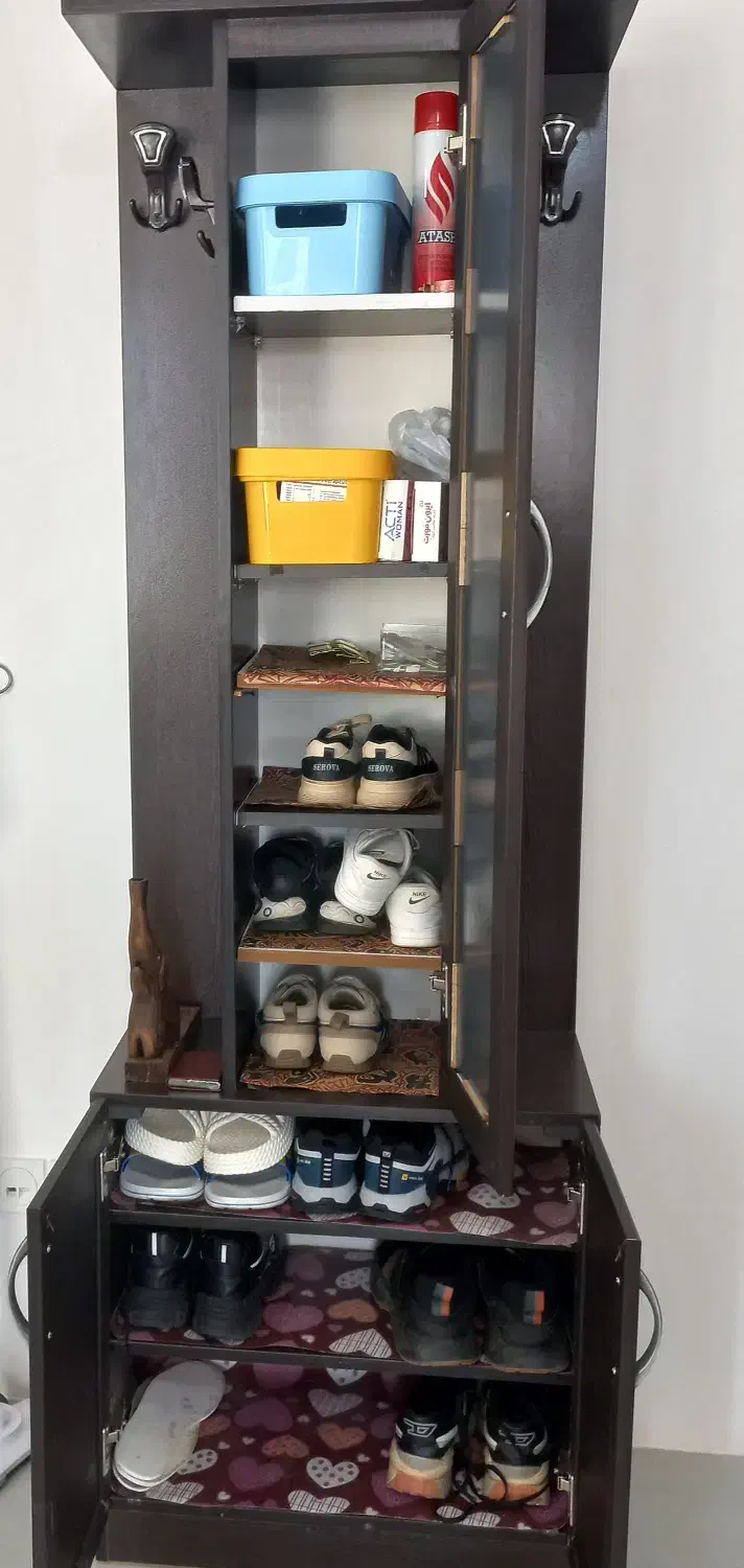 جاکفشی|جاکفشی، کمد، دراور|تنکابن, |دیوار