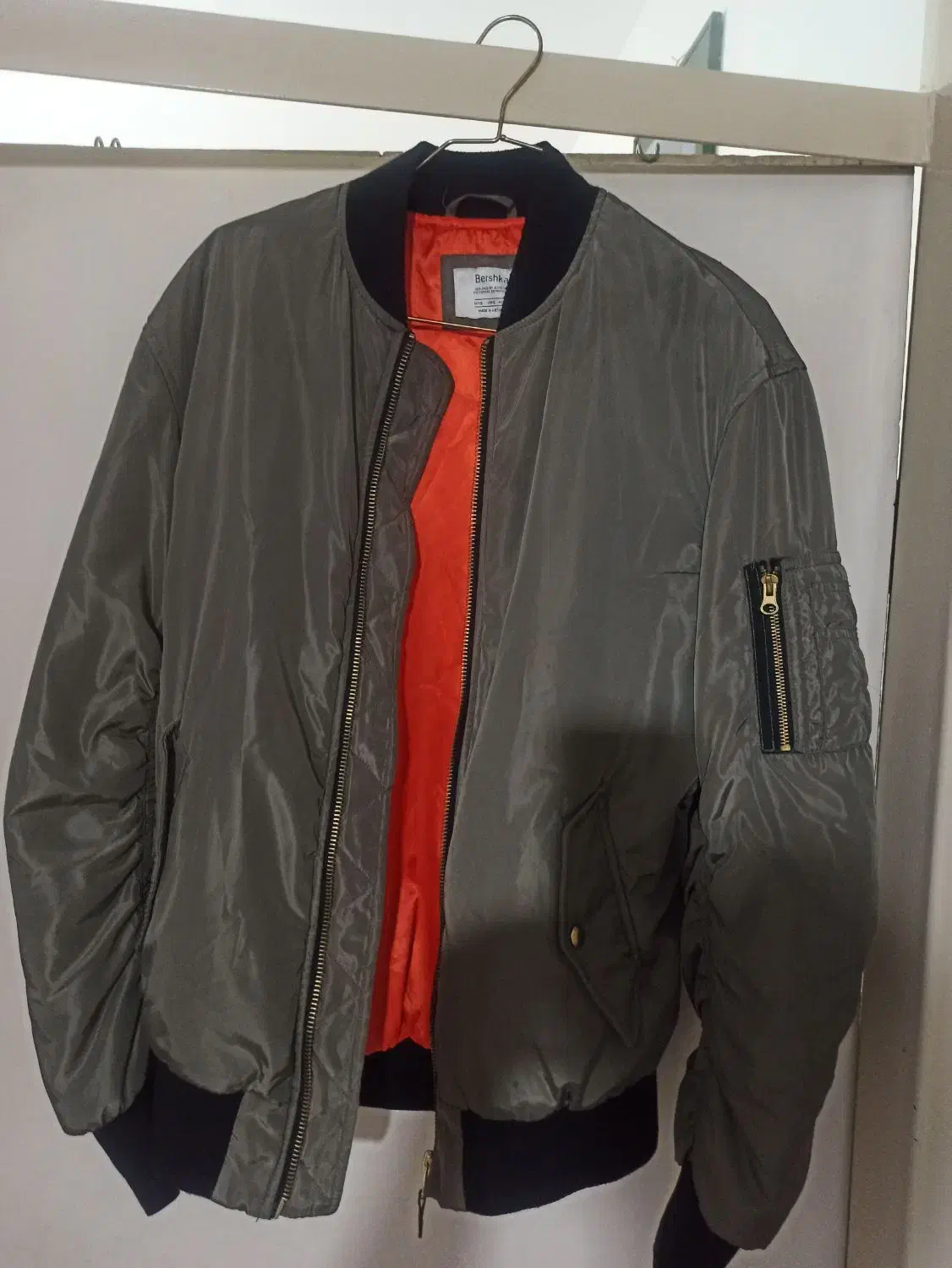 کاپشن خلبانی برند زارا فروشی|لباس|کرج, پیشاهنگی|دیوار