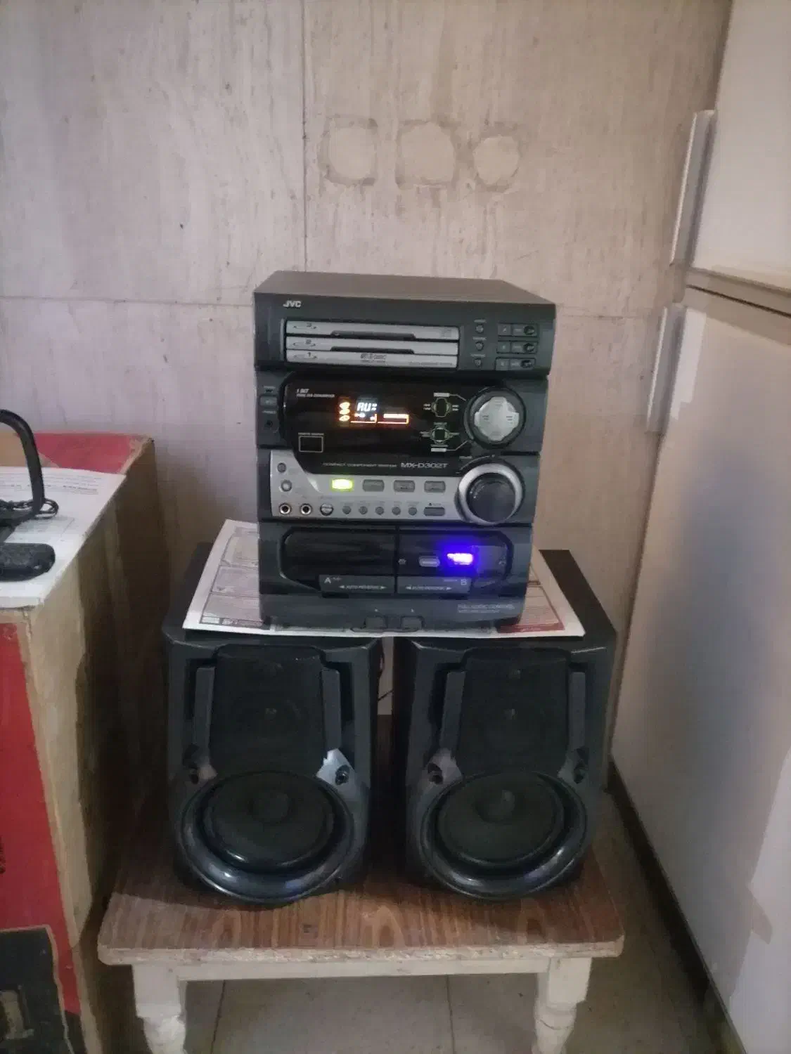 بانوفرقی نداره. باکارتن. لوازم تکمیل. ویکتور. jvc|سیستم صوتی خانگی|تهران, عباسآباد|دیوار