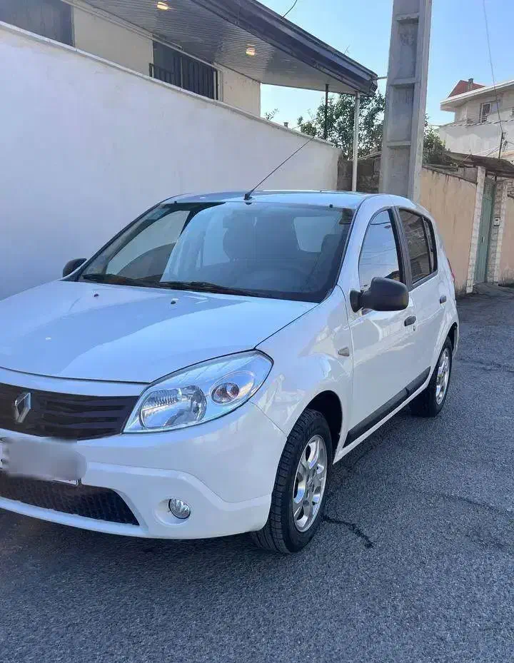 ساندرو ۹۵ دنده بدون رنگ تک برگ سند|خودرو سواری و وانت|قائمشهر, |دیوار