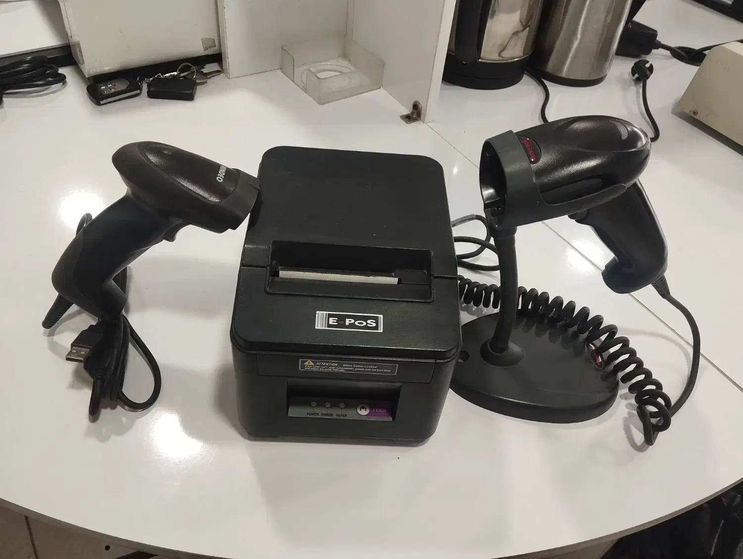 فروش پرینتر و 2 عدد بارکد خوان|پرینتر، اسکنر، کپی، فکس|کازرون, |دیوار