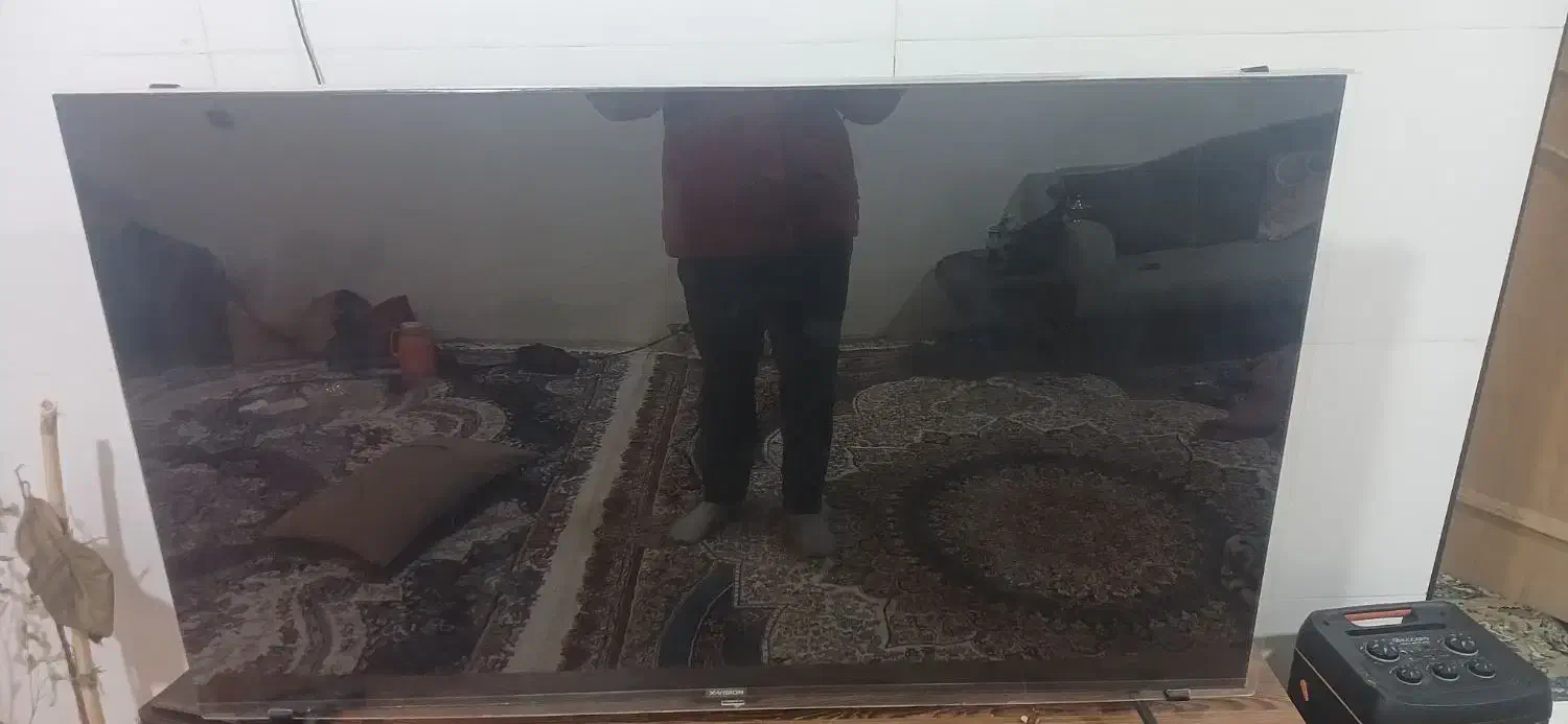 تلوزیون ایکس ویژن 55 اینچ در حد نو|تلویزیون و پروژکتور|قم, وادی السلام|دیوار