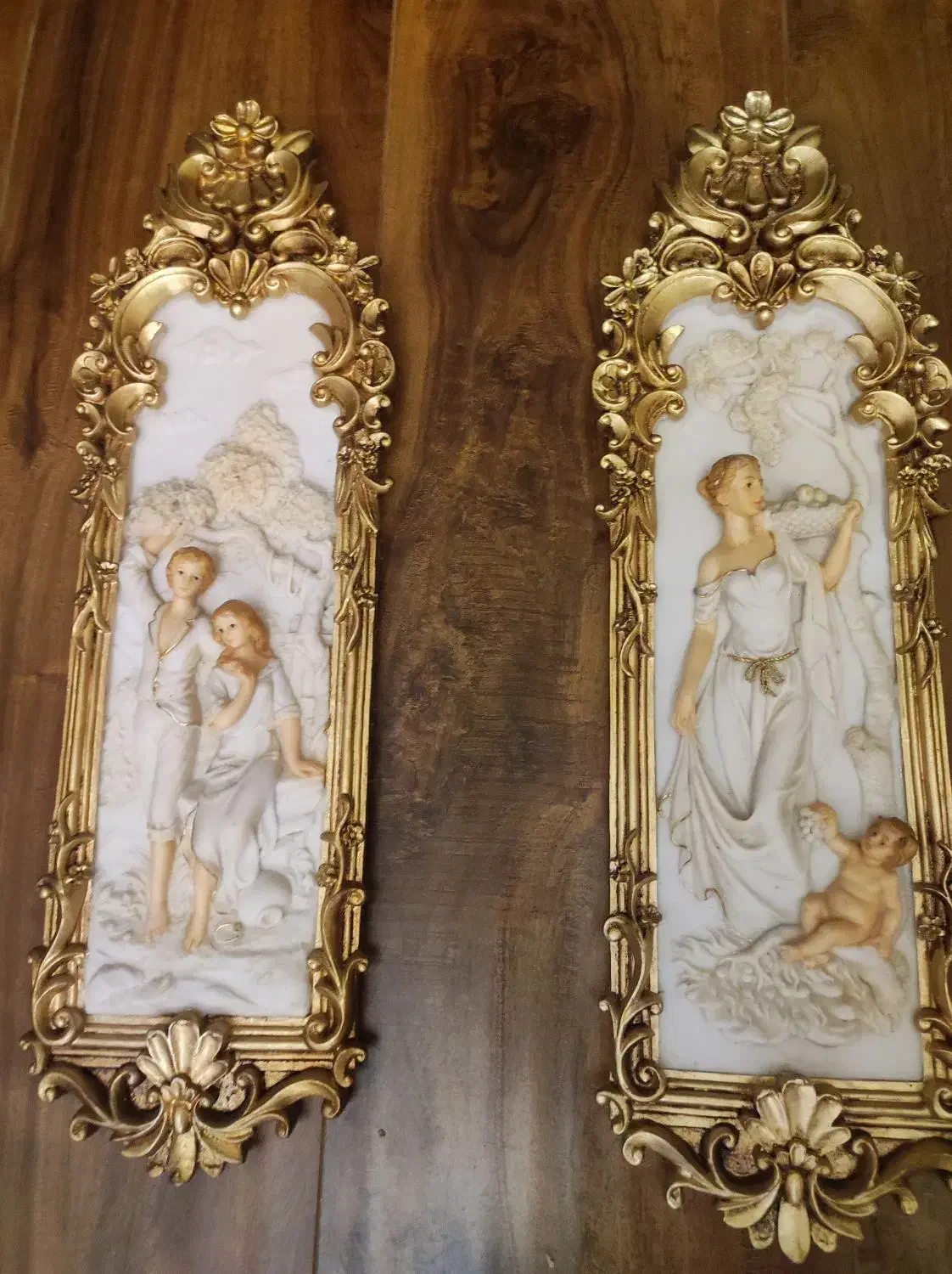 تابلو چینی سلطنتی ۴ تایی|تابلو، نقاشی، عکس|بندر انزلی, سی متری|دیوار