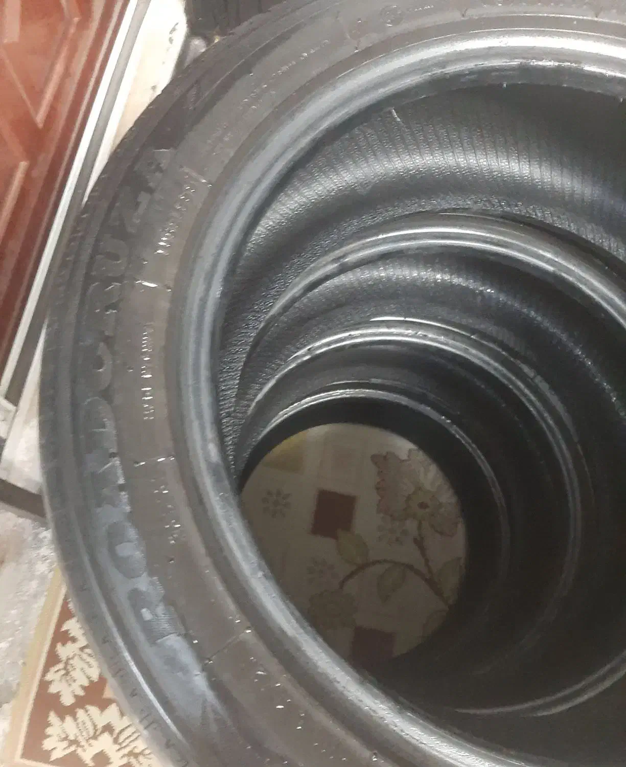 ۴ حلقه لاستیک دسته دوم|قطعات یدکی و لوازم جانبی|لنگرود, |دیوار