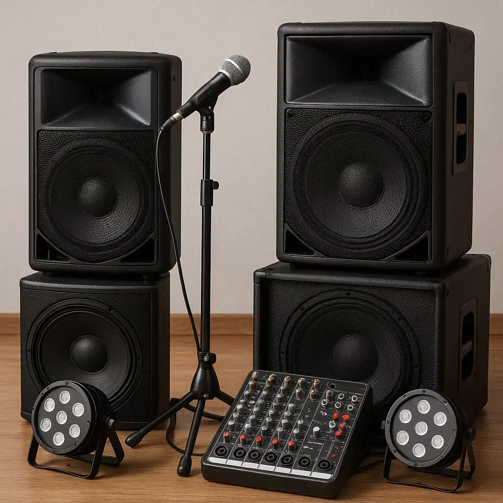 اجاره و تعمیرات سیستم صوت و نور و پروجکشن|خدمات پذیرایی، مراسم|کیش, |دیوار