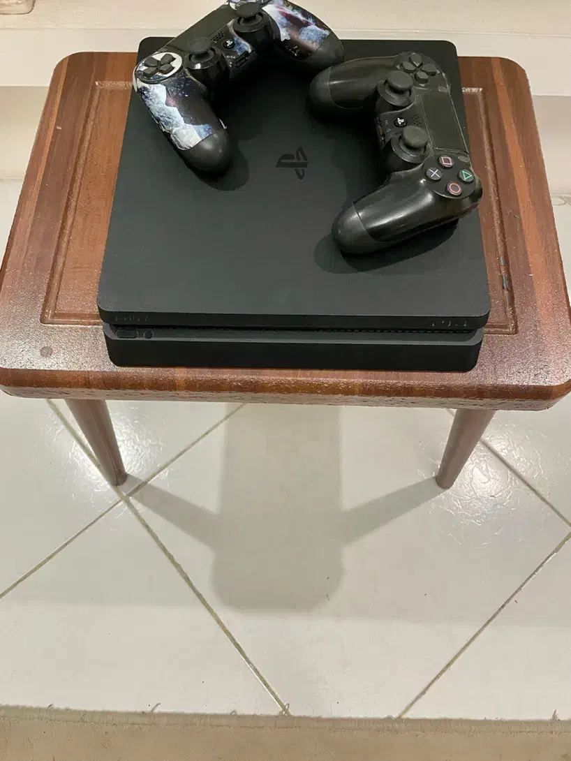 PS4 اسلیم 500 گیگ در حد نو|کنسول، بازی ویدئویی و آنلاین|گرگان, |دیوار