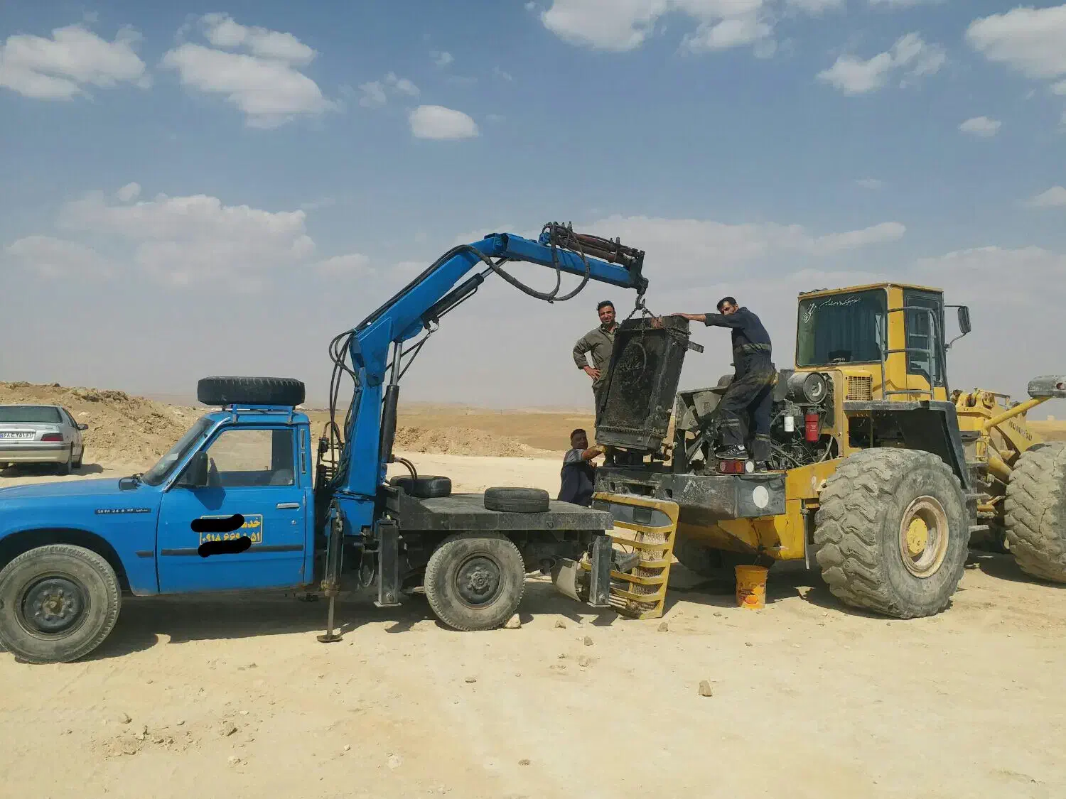 خدمات جرثقیل و سبد بالابر|خدمات حمل و نقل|بیجار, |دیوار