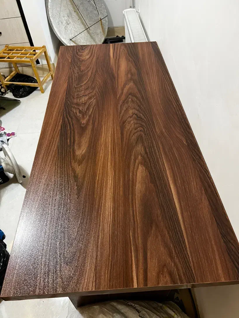 میز طرح چوبی کار کامپیوتر|میز تحریر و کامپیوتر|سیرجان, |دیوار