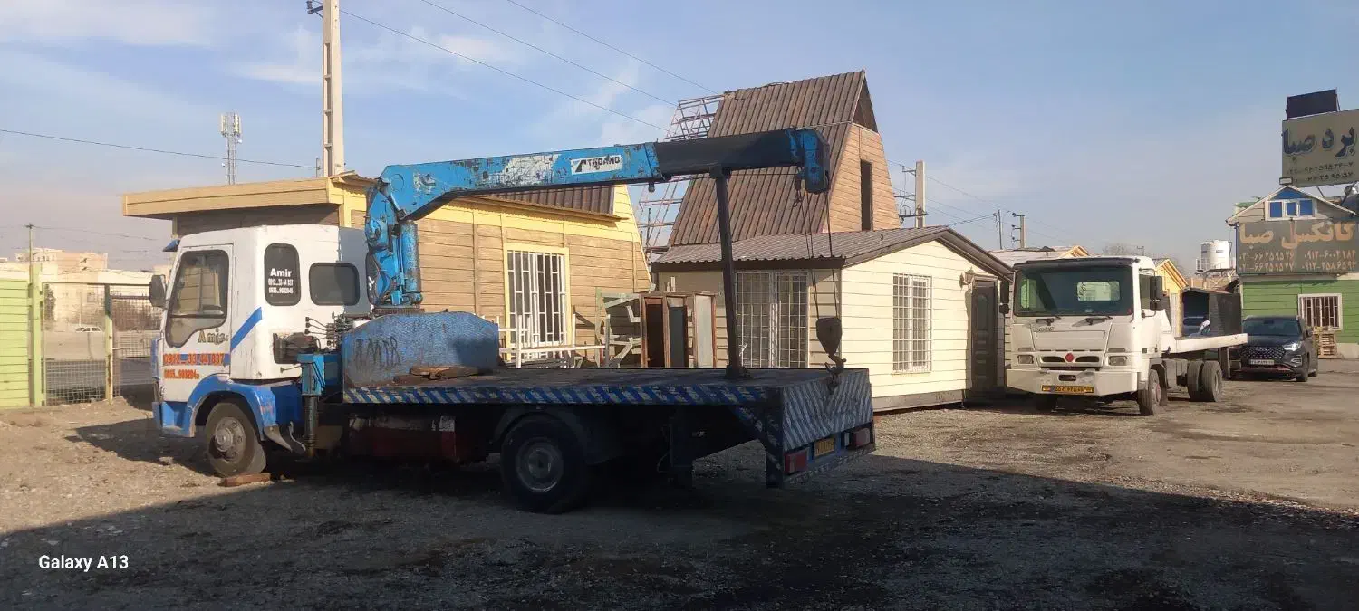 خدمات جرثقیل کفی ۳ تن حمل ونقل|خدمات حمل و نقل|چهاردانگه (تهران), |دیوار