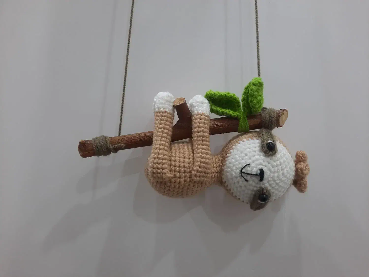 عروسک بافتنی خرس تنبل|اسباب‌‌بازی|مبارکه, |دیوار