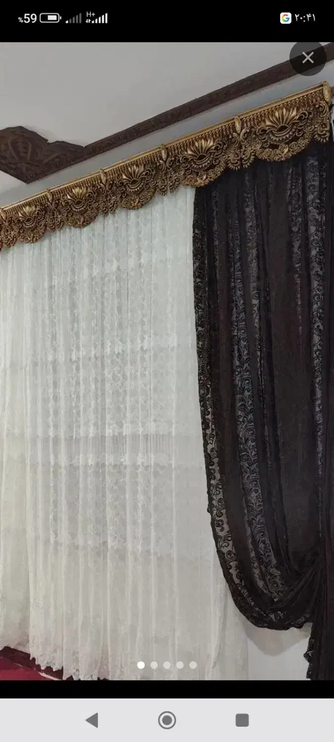 شال پرده|پرده، رانر، رومیزی|اسلامآباد غرب, |دیوار