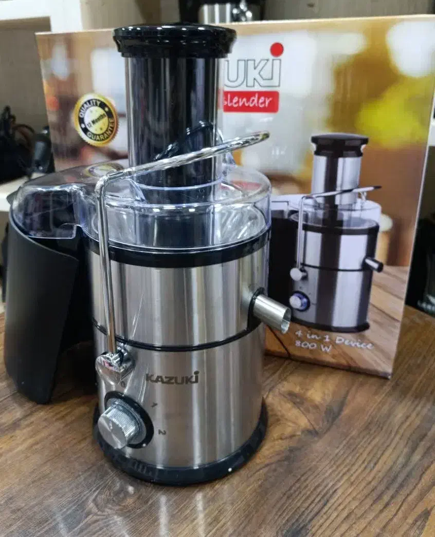 آبمیوه گیری ۴ کاره کازوکی با ضمانت یک ساله|آبمیوه‌گیر و آب‌مرکبات‌گیر|قم, چهل درخت‎|دیوار