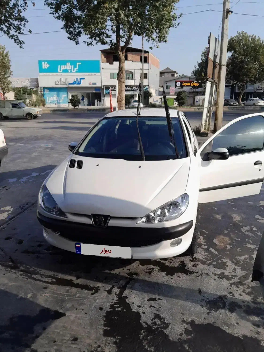 پژو ۲۰۶ اس دی وی ۸ بی رنگ|خودرو سواری و وانت|امیرکلا, |دیوار